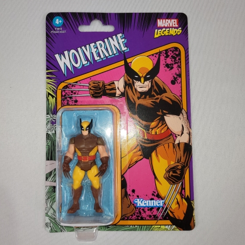 Marvel Legends Retro Collection Wolverine 3.75" by Hasbro MOC